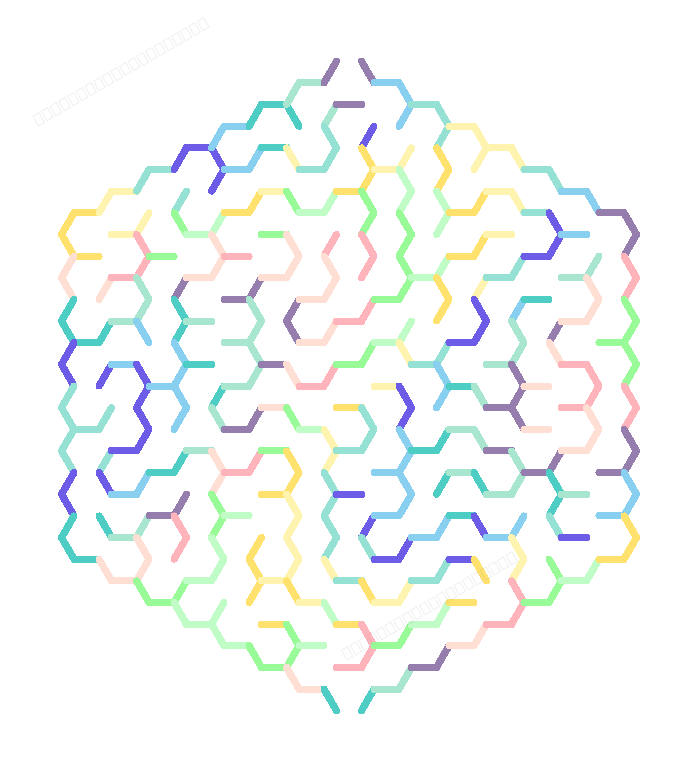 Free printable hard maze — hard design